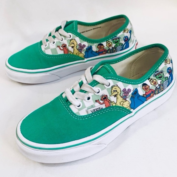Vans Other - VANS X SESAME STREET Checkered Sneakers